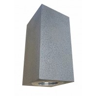 3A Lighting-RECTANGULAR UP/DOWN CONCRETE WALL LIGHT - BLACK/GREY/WHITE